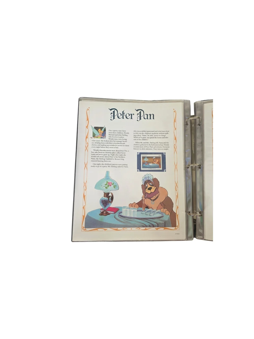 Disney Classic Disney Movies Collector Panels - Navy Blue with Gold Foil